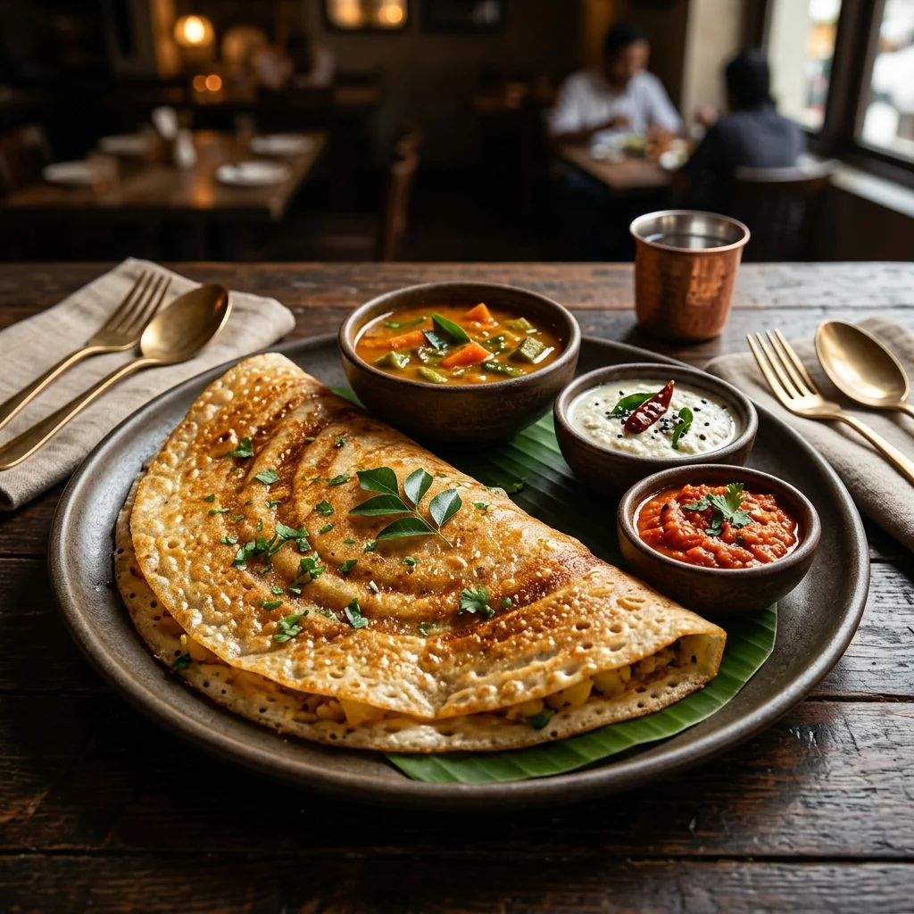 Mysore Cheese Masala Dosa